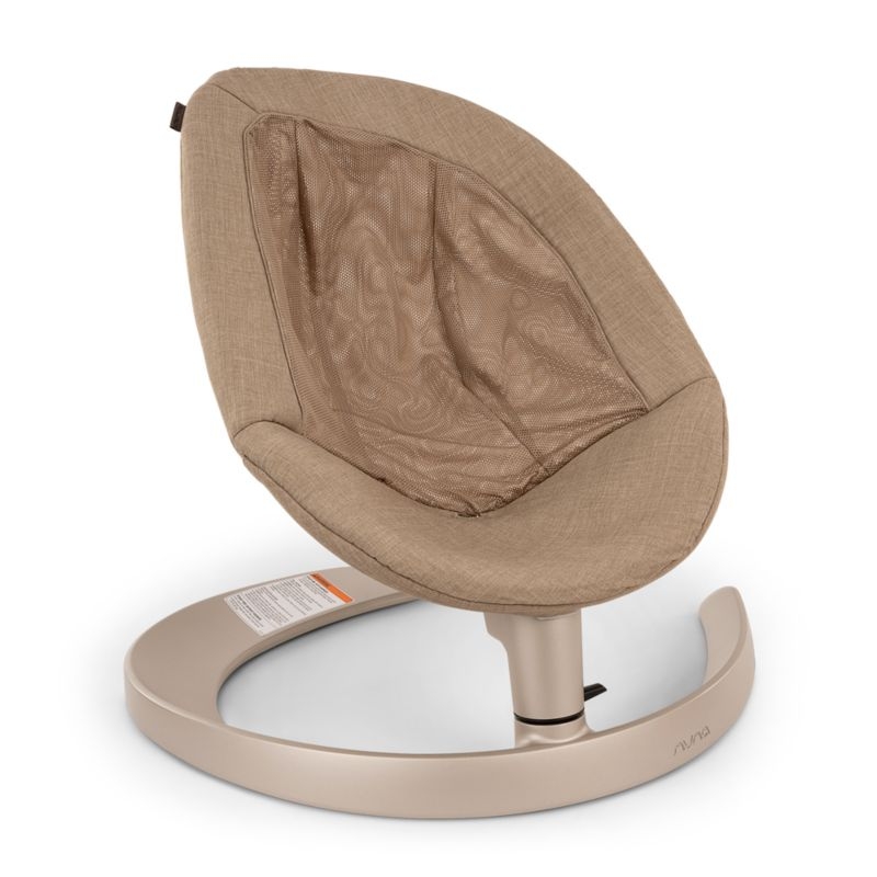 Nuna ® LEAF ™ Grow Light Brown Teddy Baby Activity Chair - Image 5