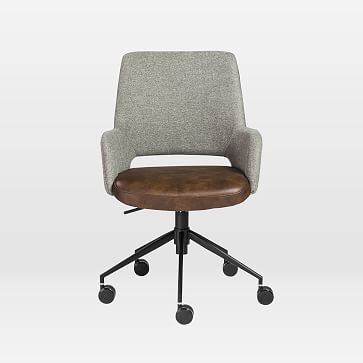 Two-Toned Upholstered Office Chair - Contract Grade - Image 1