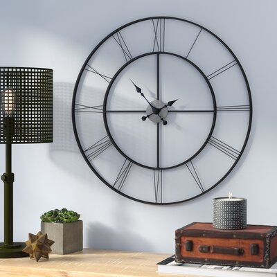 Oversized Decorative 30.5" Wall Clock - Image 0