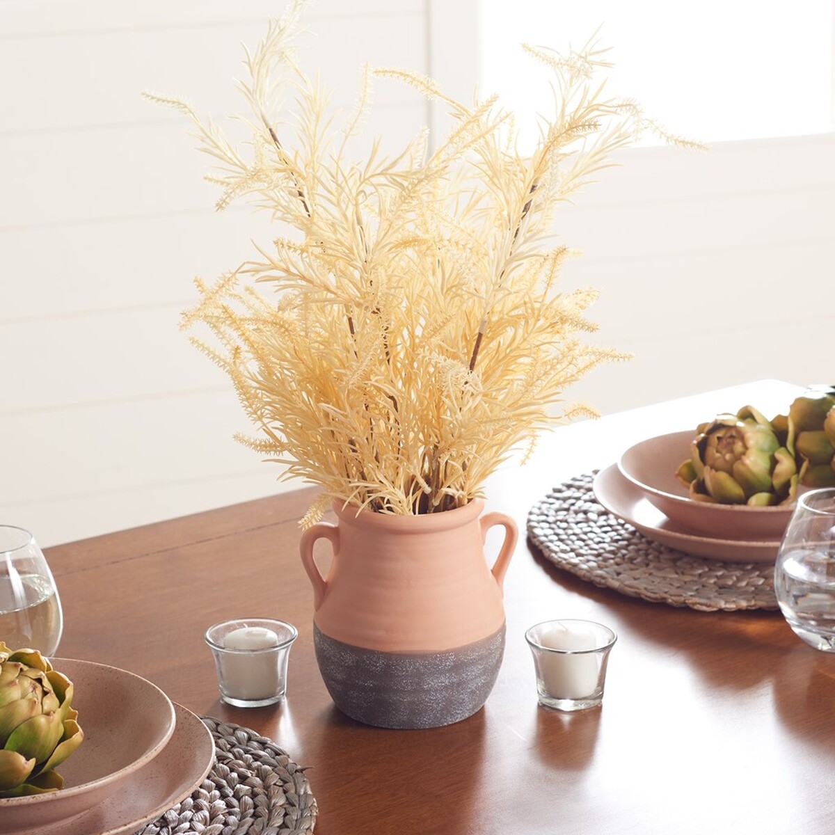 Safavieh Faux 21" Potted Grass Plant - Image 1