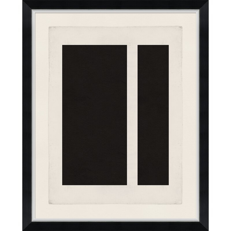 Soicher Marin Block Series 2 - Picture Frame Painting on Paper - Image 0