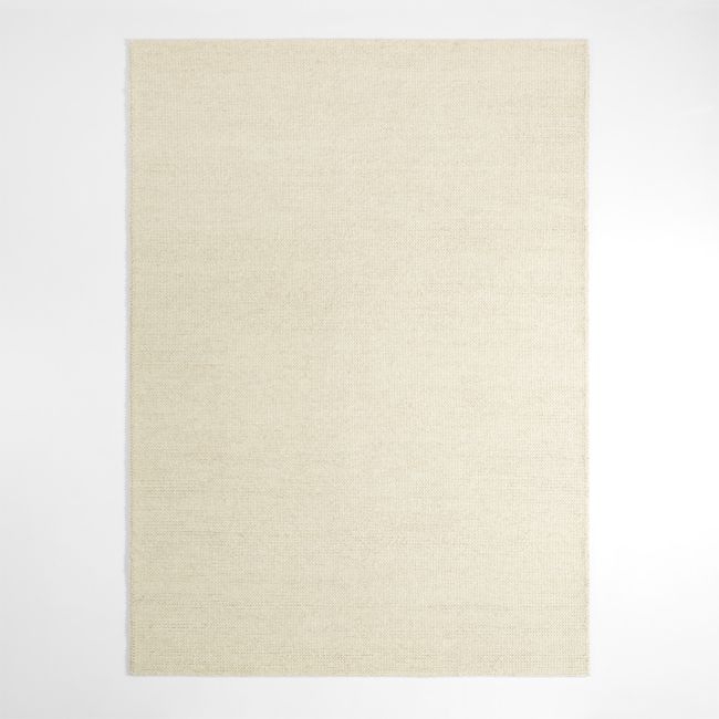 Bruges Performance Handwoven Ivory Area Rug 10'x14' - Image 0