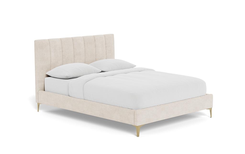 Lowen Upholstered Bed with Tufting Option - Image 1