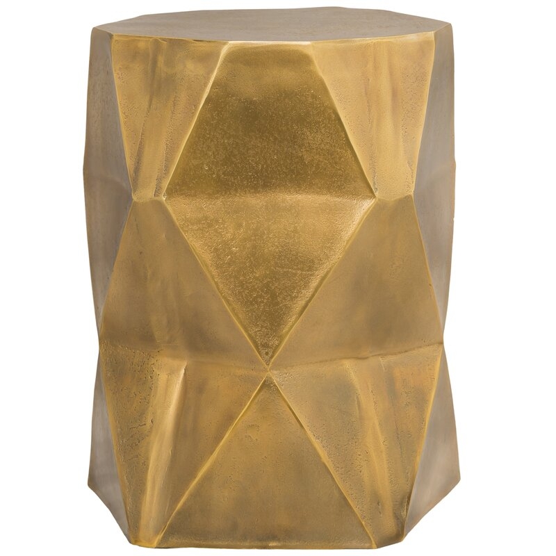 Quintus Accent Table Antique Brass - Image 0