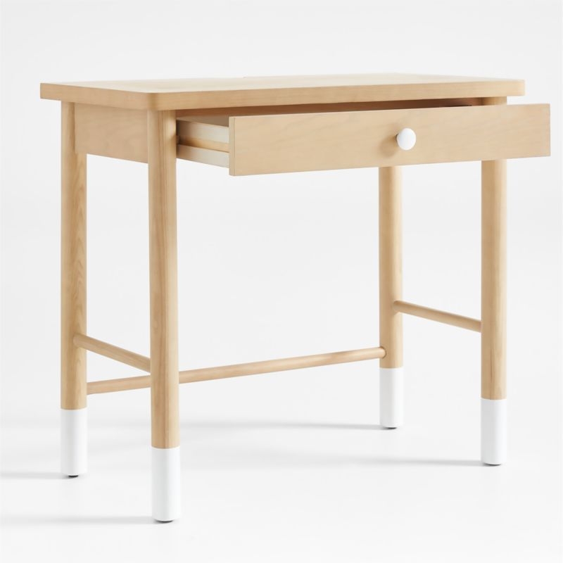 Aksel Fabric-Covered Kids Desk Hutch - Image 8