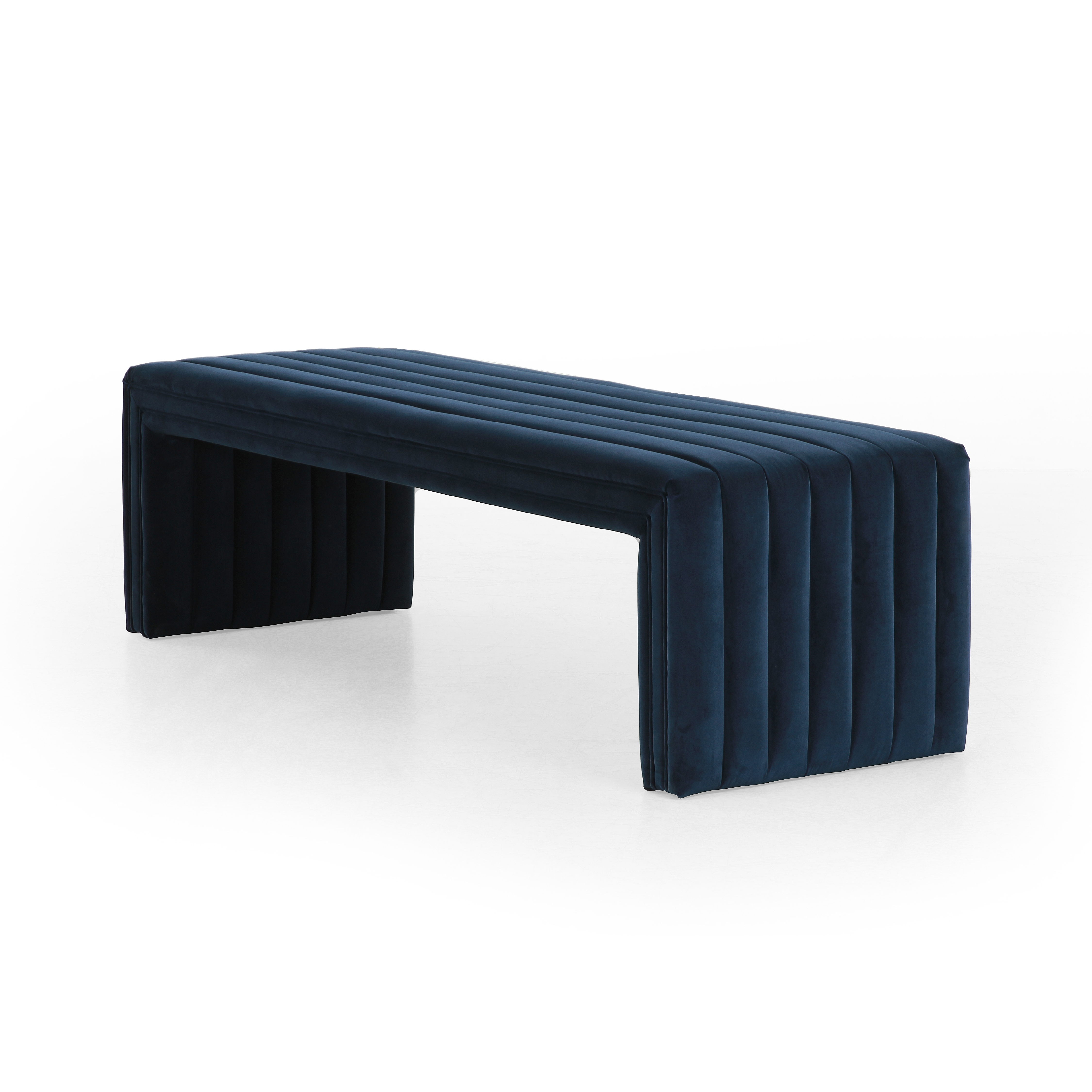 Augustine Bench - Sapphire Navy - Image 1