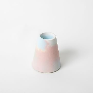 Toothbrush Holder, Light Blue Terrazzo - Image 3