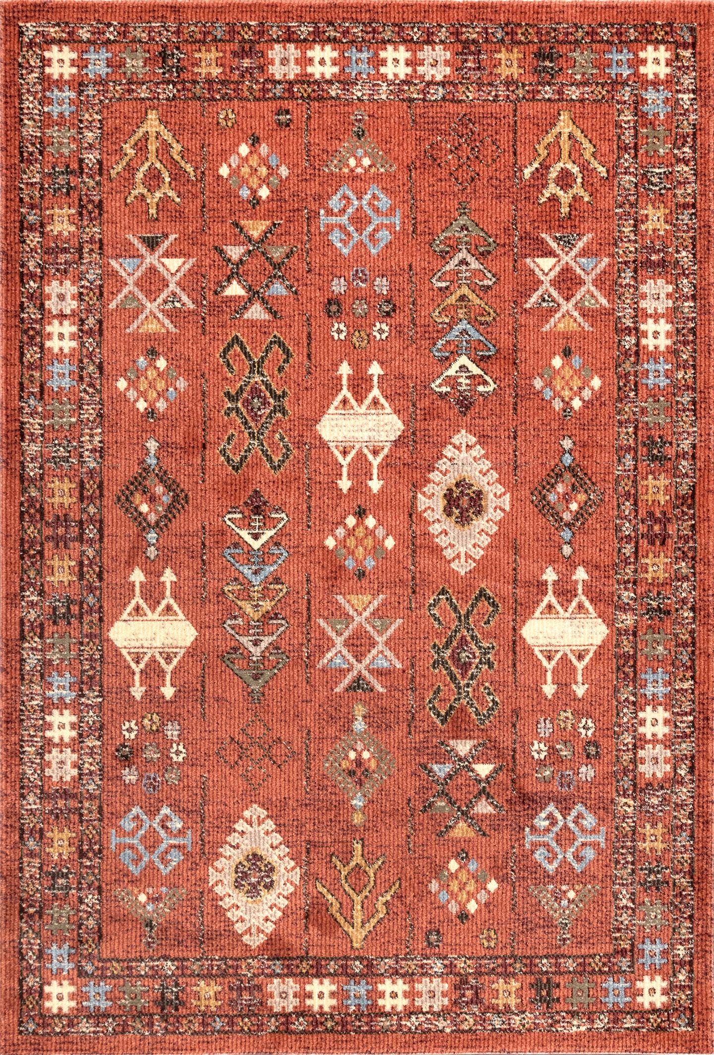 Transitional Tribal Wilma Area Rug - Image 1