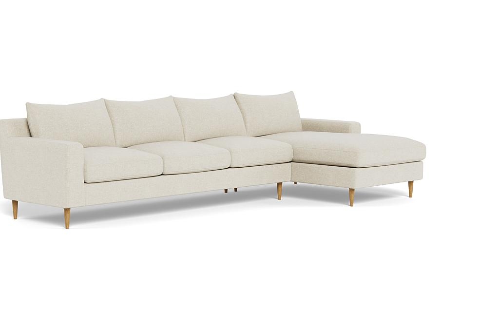 Sloan 4-Seat Right Chaise Sectional - Image 1