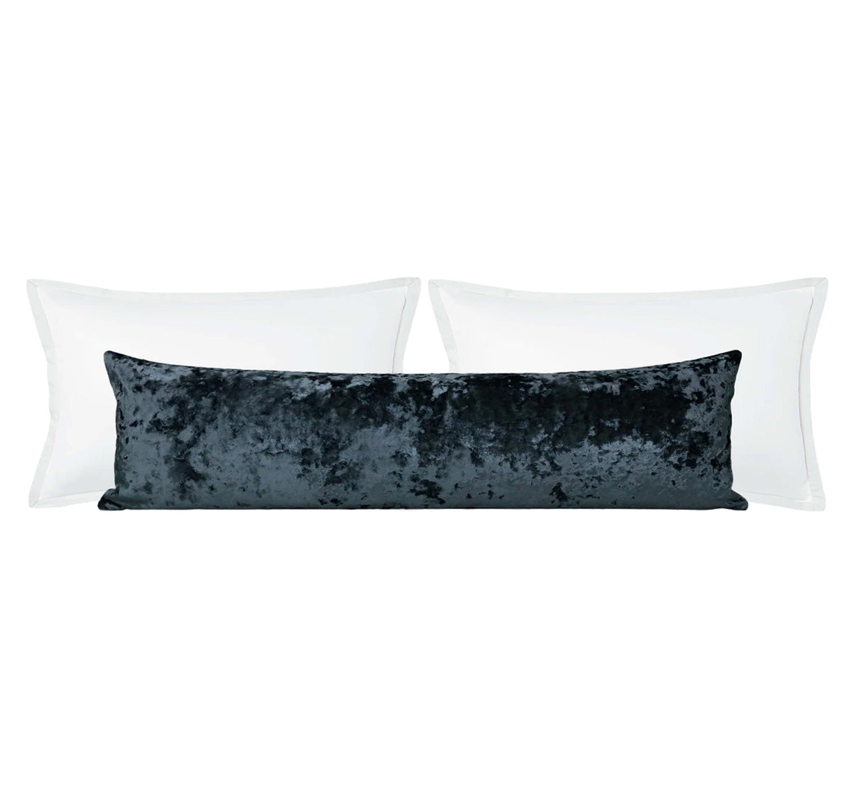THE XL LUMBAR :: LAVISH VELVET // PRUSSIAN BLUE - 14" X 48" - Image 0