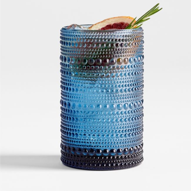 Alma 13-Oz. Blue Highball Glass - Image 0
