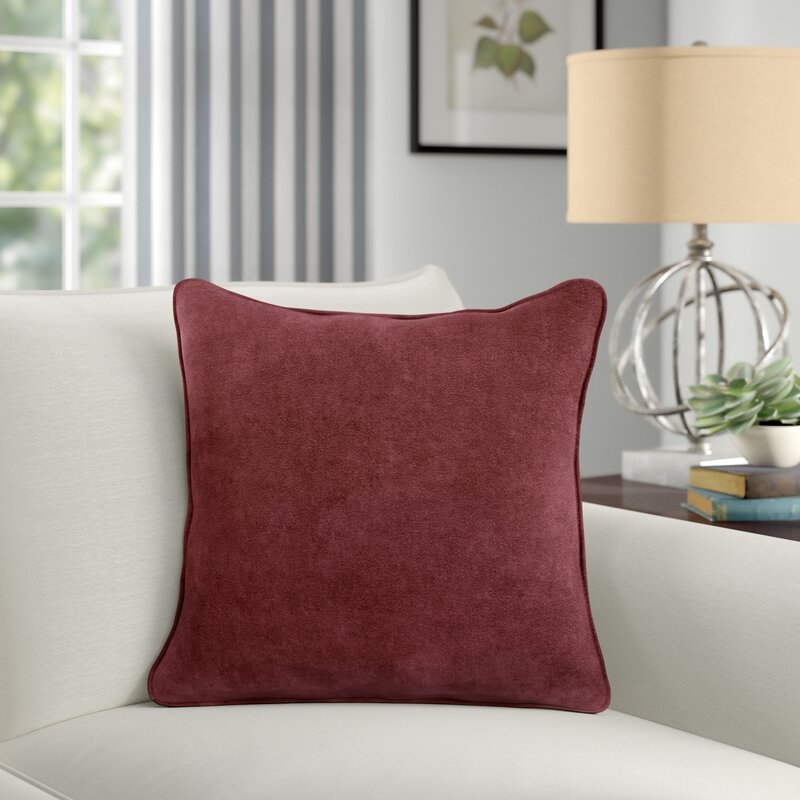 Drewes Square 100% Cotton Pillow Cover - Image 1