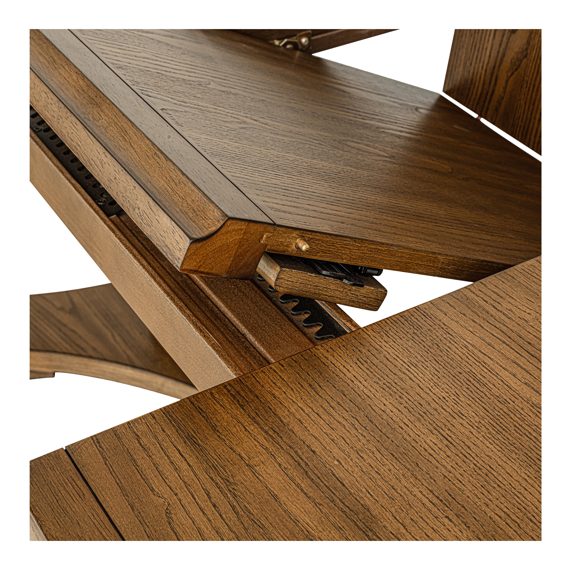 Jamie Extension Dining Table Vintage Brown - Image 9