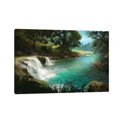 Stream by Ferdinand Ladera - Wrapped Canvas Graphic Art - Image 0