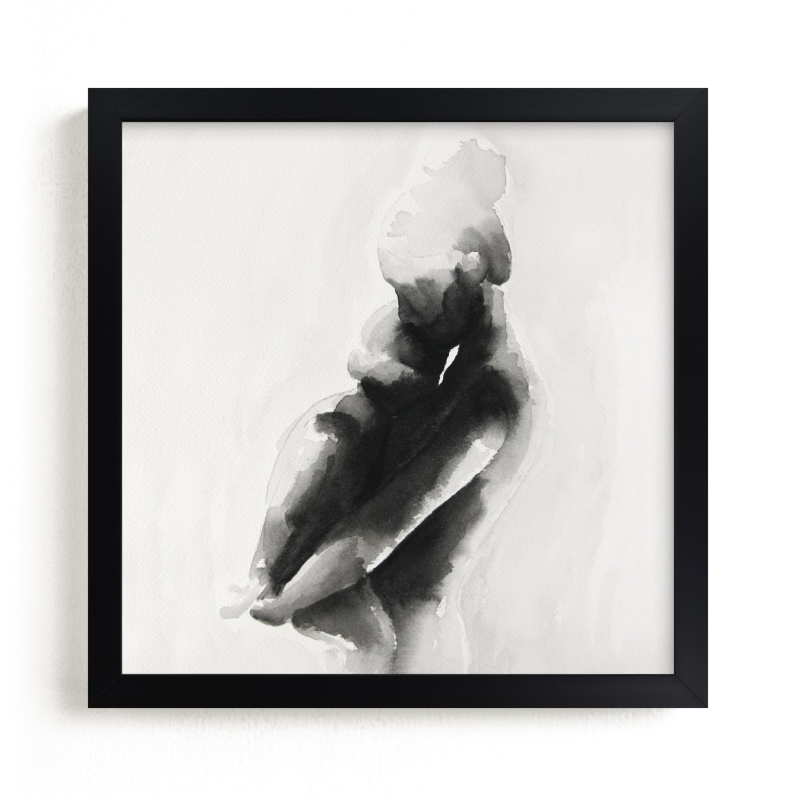 Mother Embrace Square Open Edition Fine Art Print - Image 0