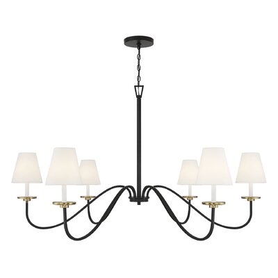 Cloverdale 6 - Light Dimmable Traditional Chandelier - Image 0