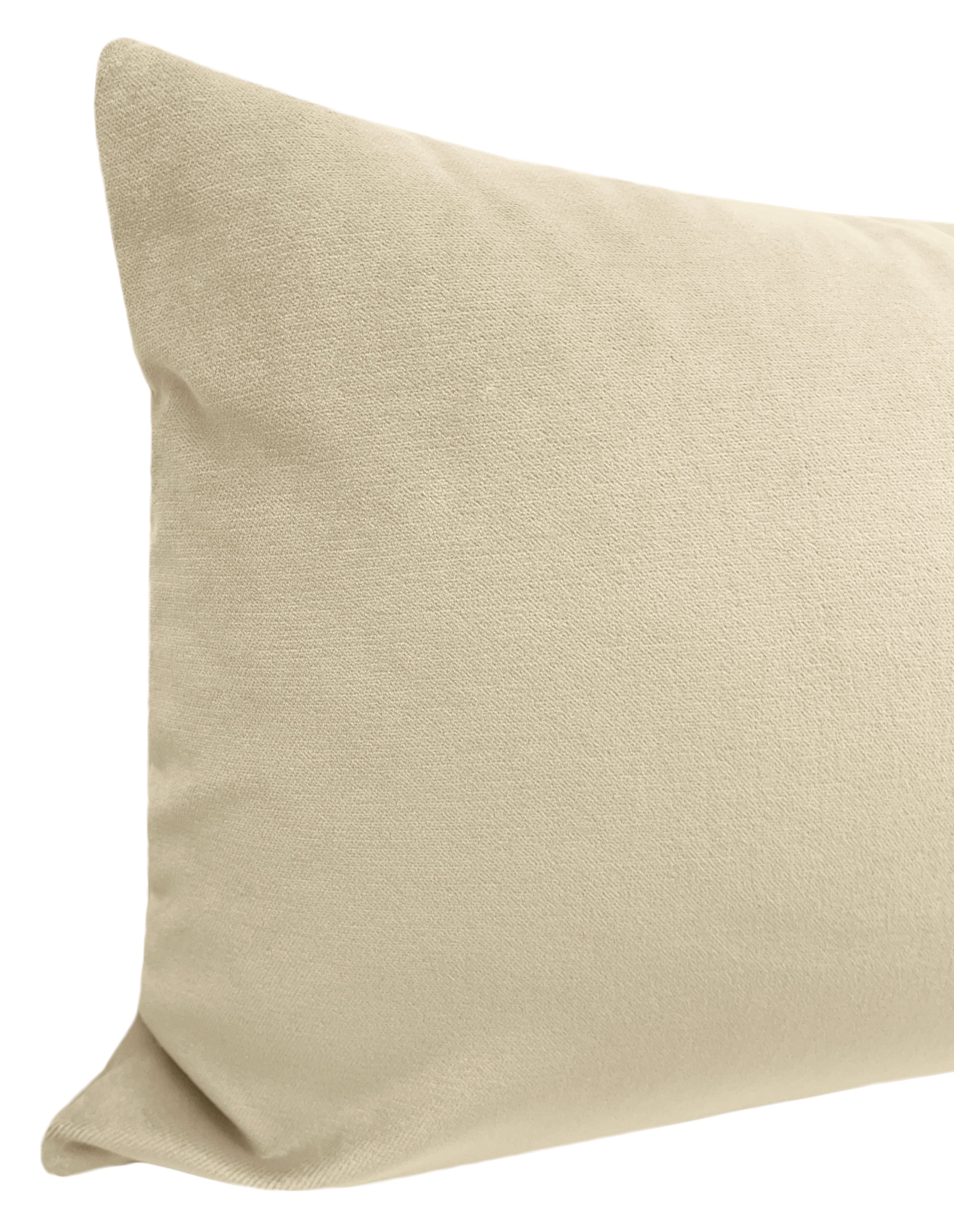 THE XL LUMBAR :: SOCIETY VELVET // CASHMERE - 14" X 48" - Image 4
