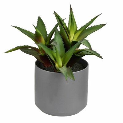 Artificial Aloe Plant in Pot - Image 0