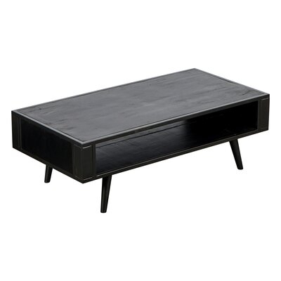 Doron Solid Wood Coffee Table with Storage - Image 0