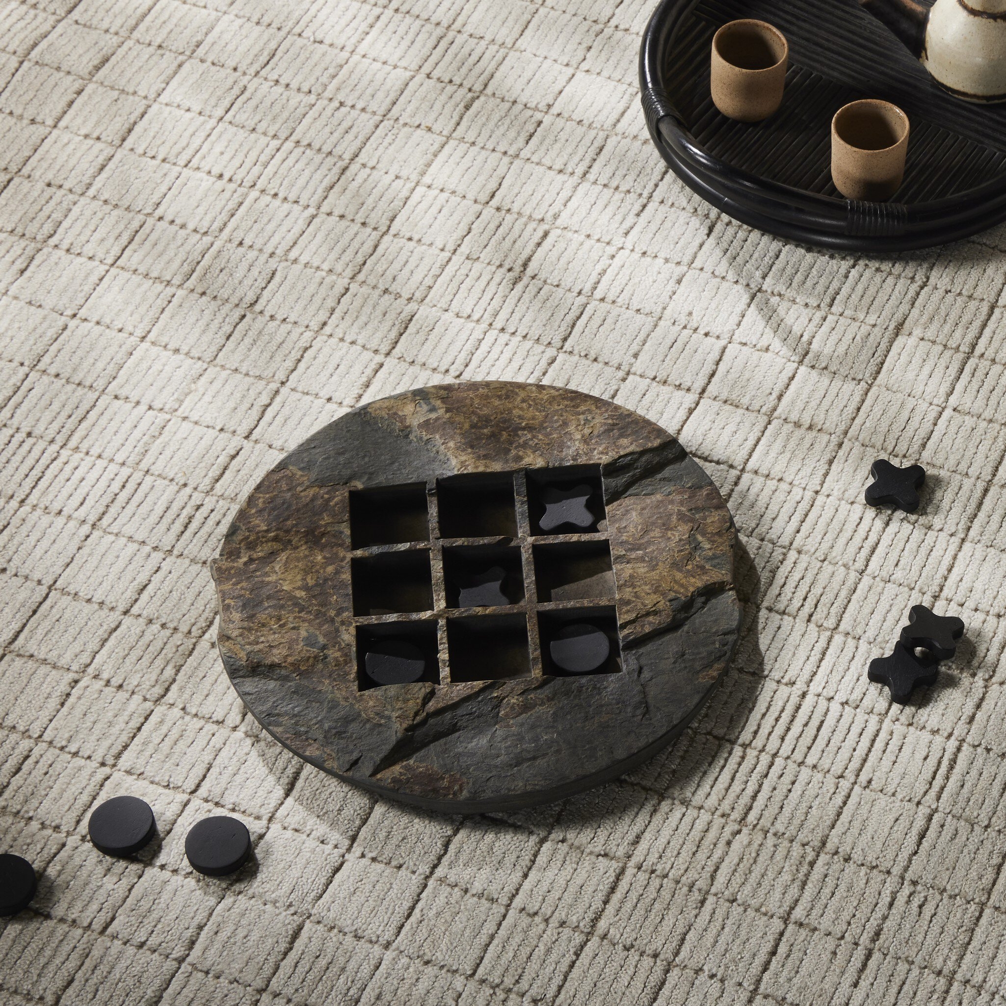 Stone Tic Tac Toe - Carbonized Black - Image 7