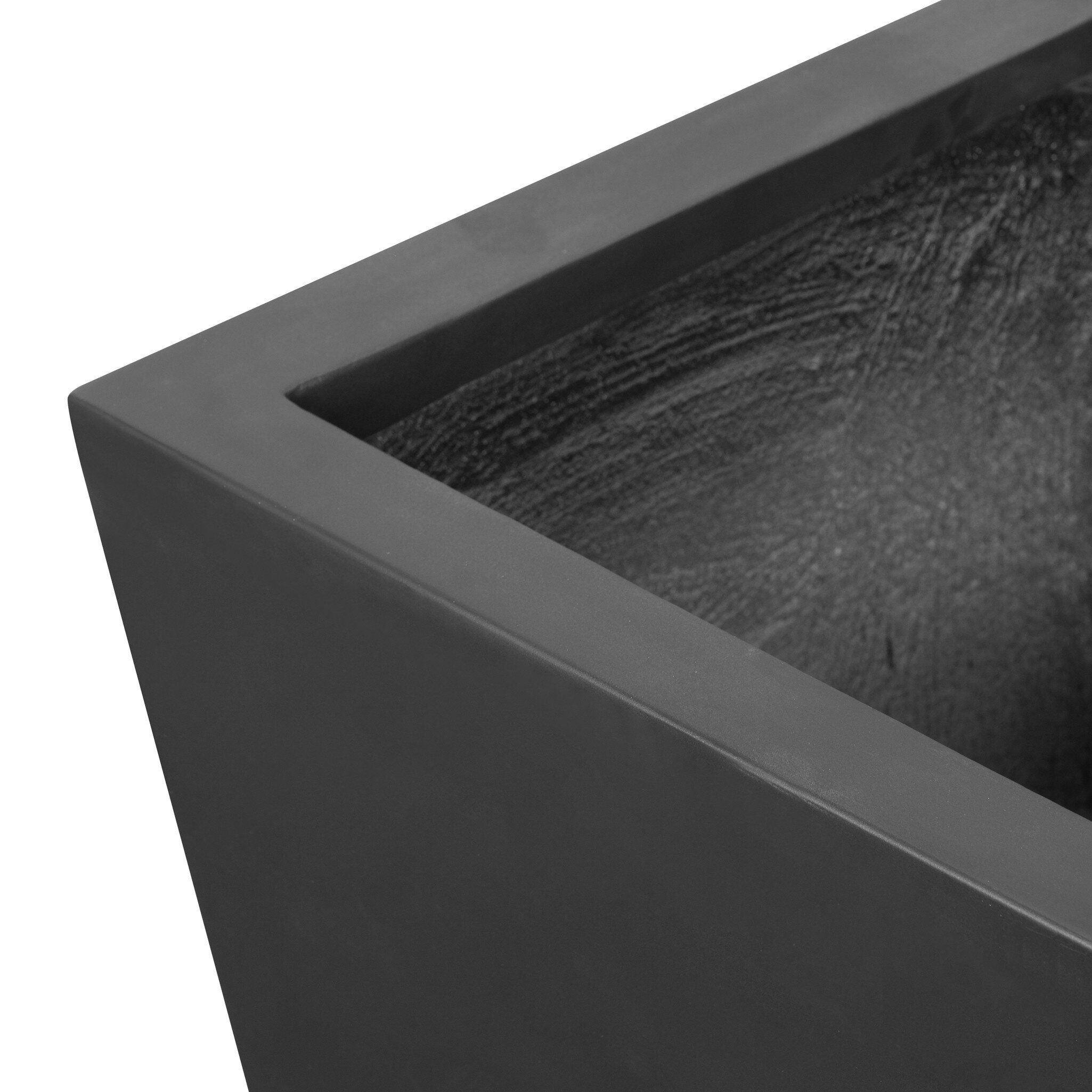 Koto Planter - Black Concrete - Image 3