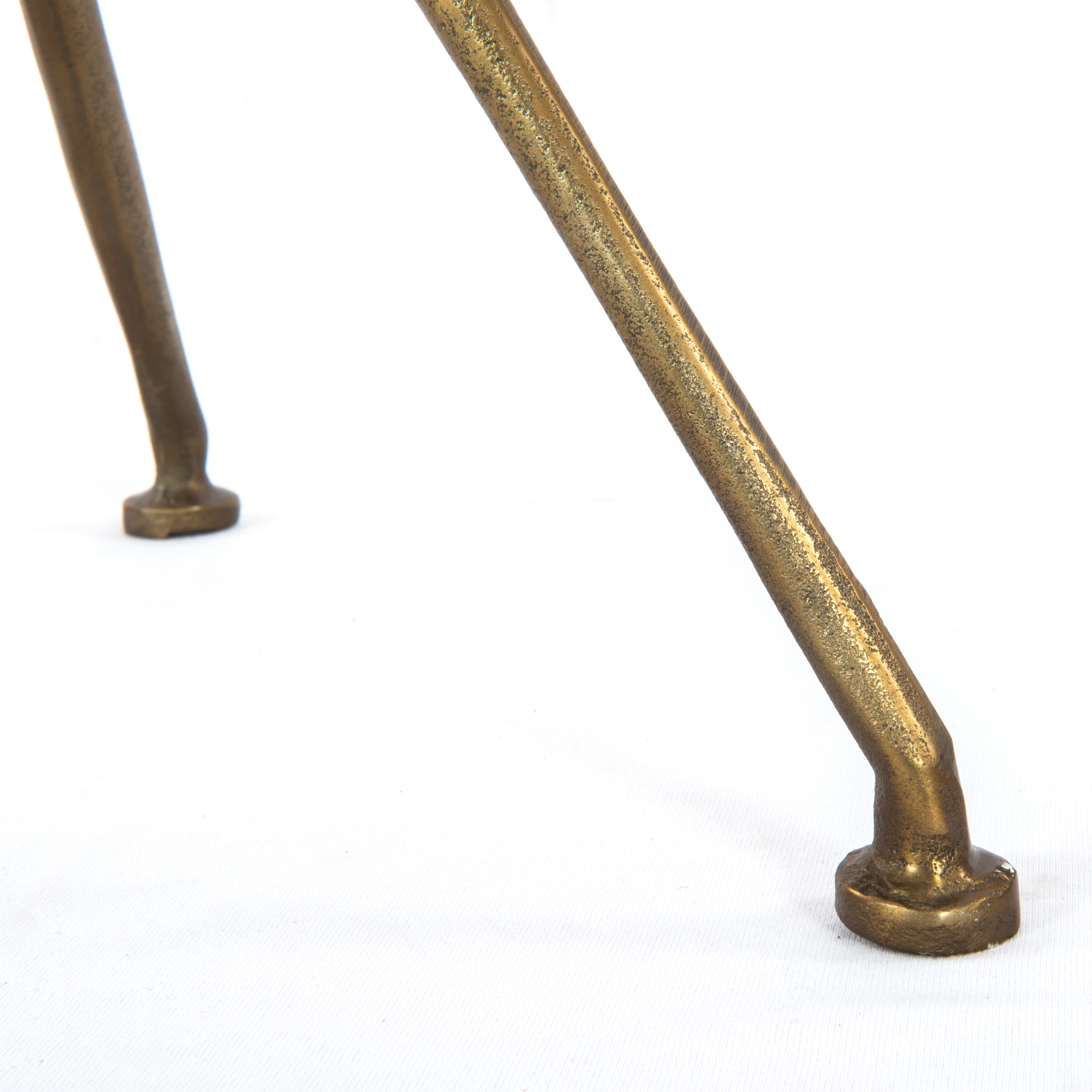 Schmidt Accent Table - Raw Antique Brass - Image 11