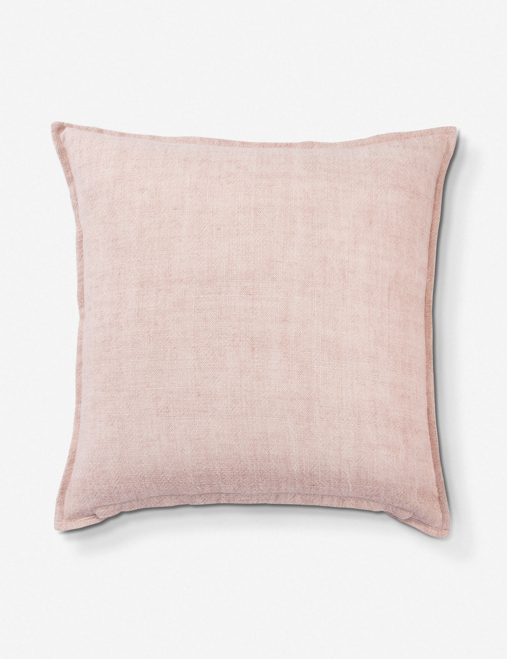 Emalita Linen Pillow, Cameo Rose - Image 2