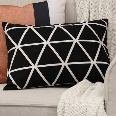 Rianne Ebern Abstract 14" Lumbar Pillow Cover and Insert Pillow - Image 0