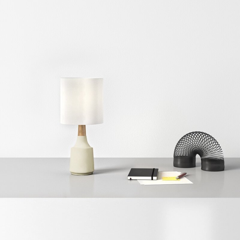 Brigs 17.5'' Table Lamp, Tan - Image 1