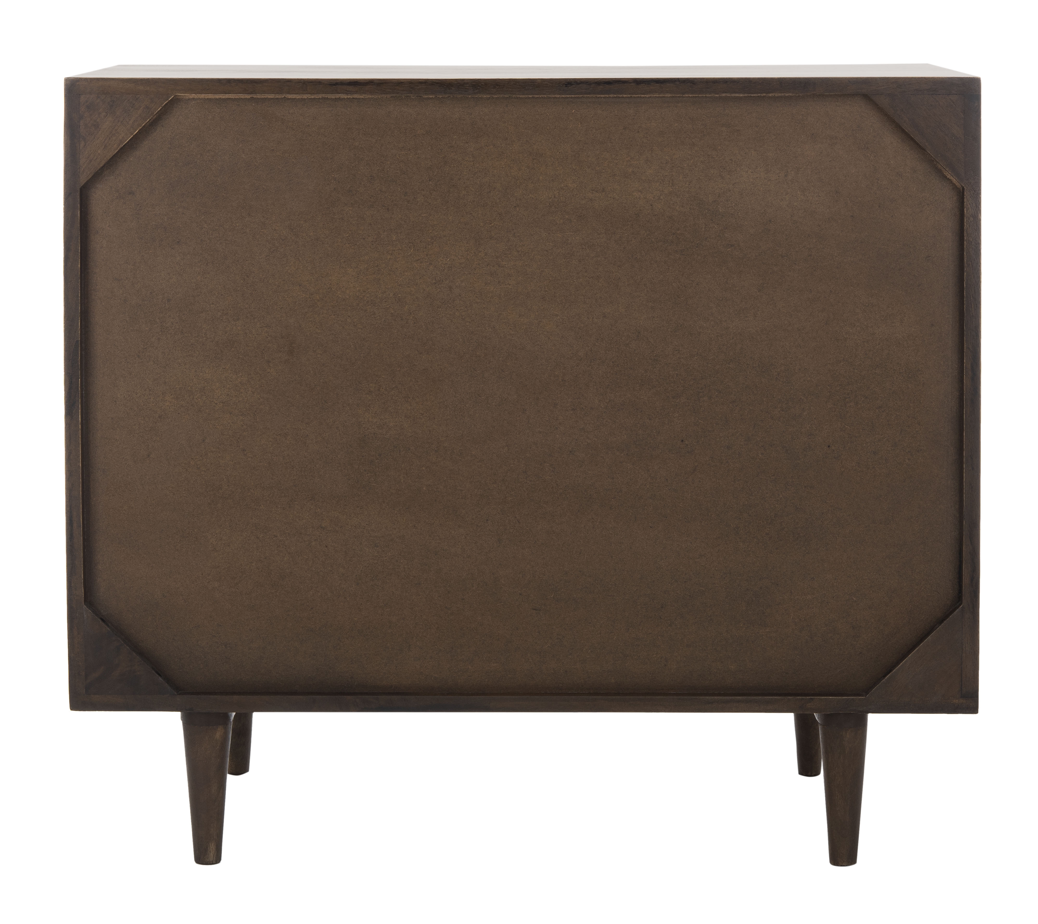 Zinnia 3 Drawer Chest - Walnut - Safavieh - Image 3