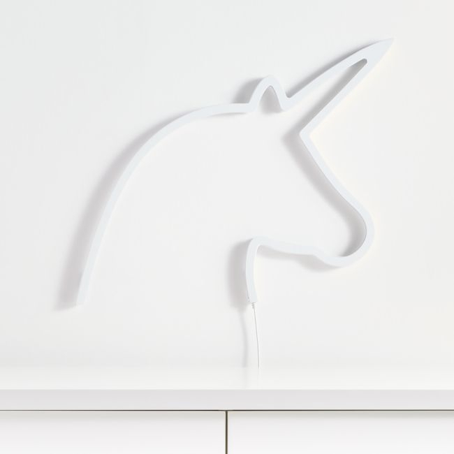 LED Unicorn Wall Light - Image 0