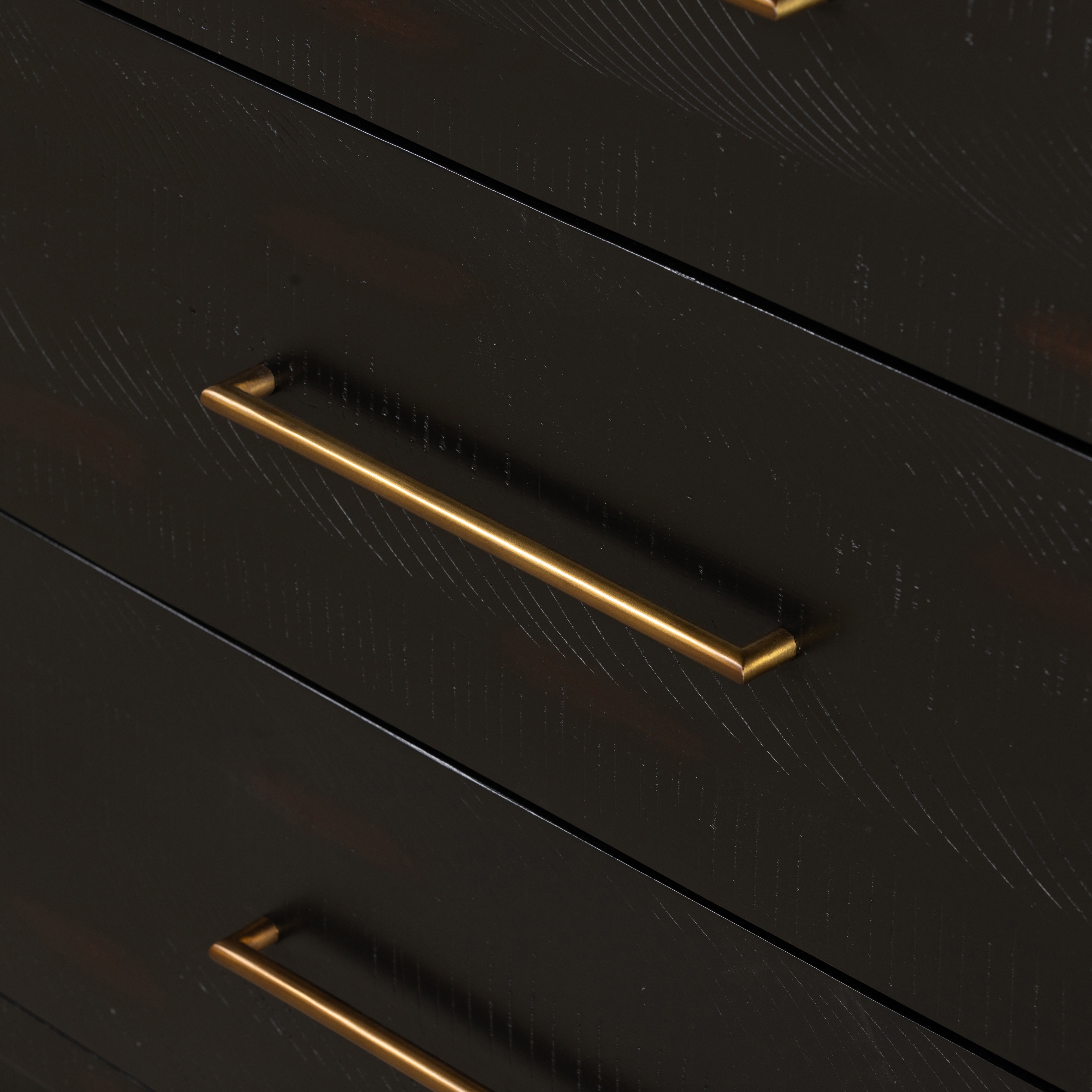 Suki 9 Drawer Dresser-Burnished Black - Image 6