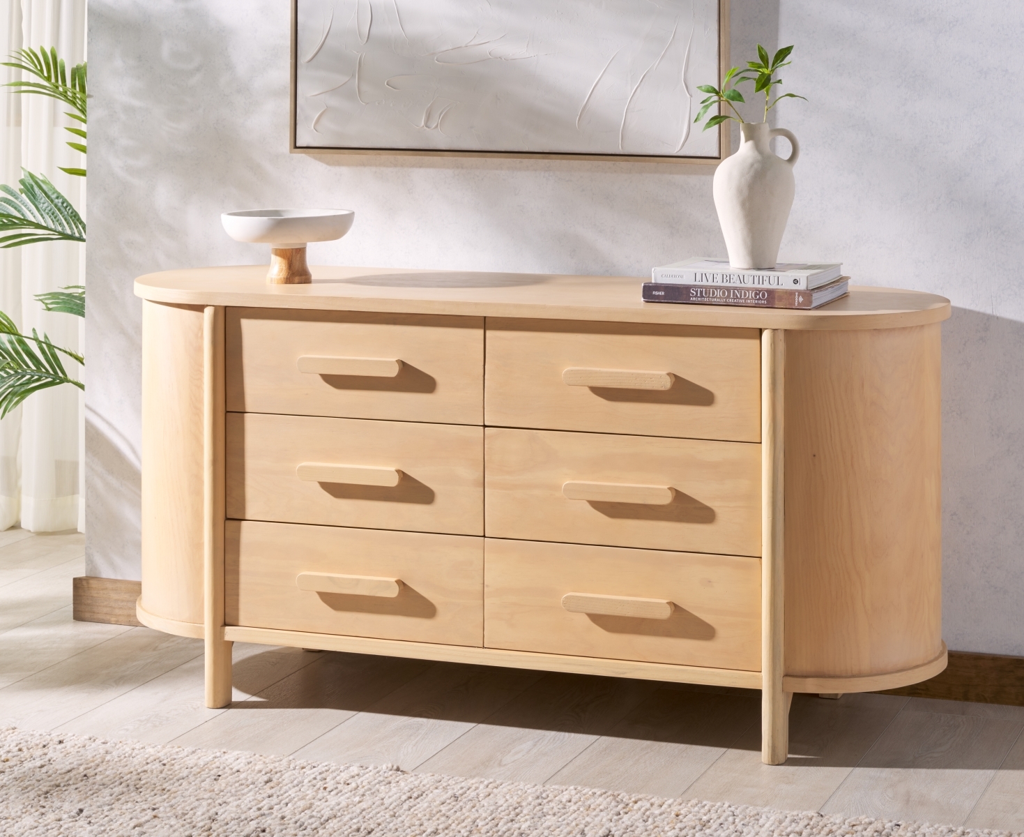 Darrynn Wood Dresesr - Natural - Image 1