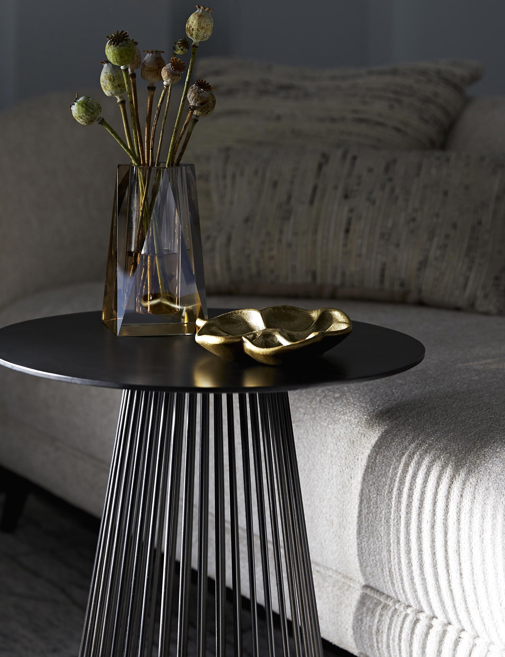 Lou Side Table by Arteriors - Image 1