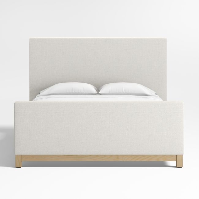 Pacific Ivory Upholstered Queen Bed - Image 0