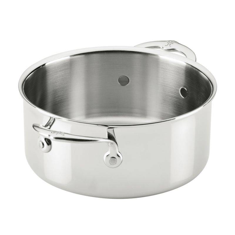 Hestan Probond Luxe 4-Qt. Stainless Steel Soup Pot with Lid - Image 1