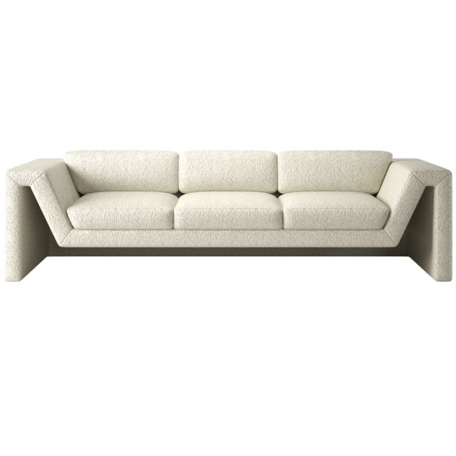 Outline Bloce Grey Sofa - Image 0