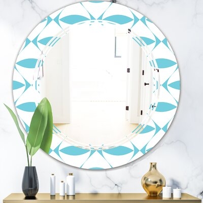 Triple C Abstract Design III Modern & Contemporary Frameless Wall Mirror - Image 0