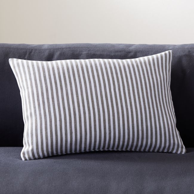 18''x12" Crossing Pillow with Feather-Down Insert - Image 0