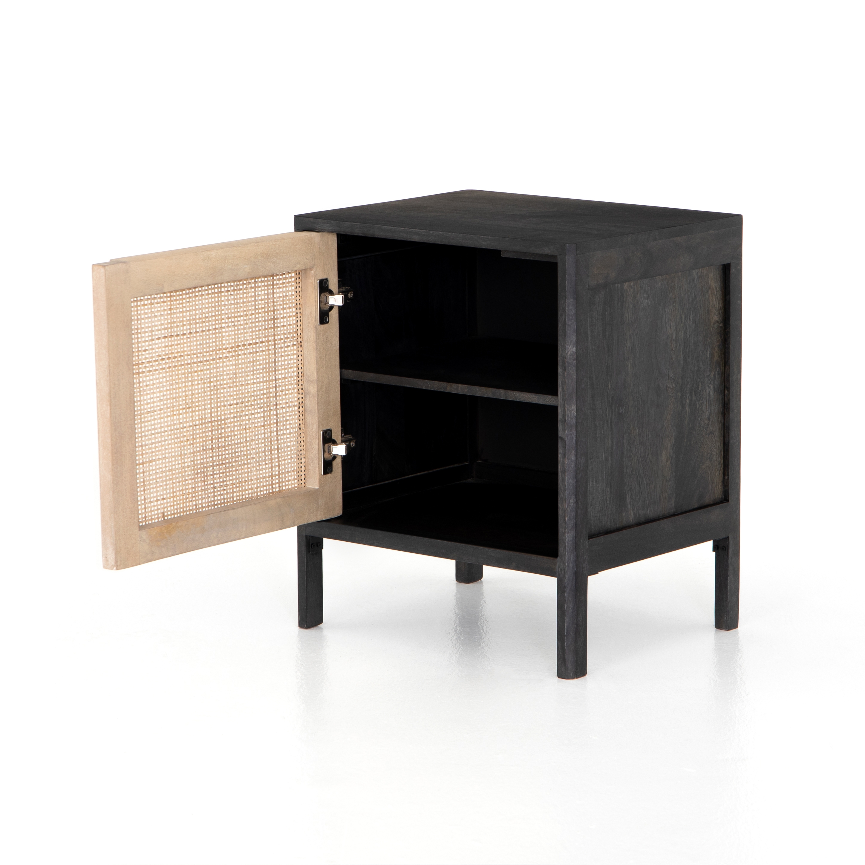 Sydney Nightstand - Black Wash - Image 4