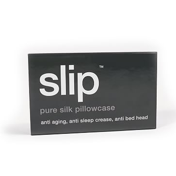 Slip Silk Pillowcase , Standard Pillowcase, Charcoal - Image 2