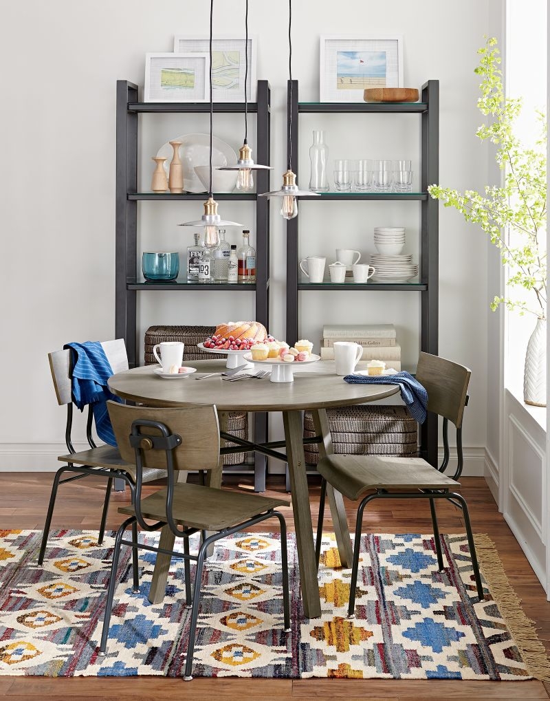 Pilsen Graphite Bookcase with Glass Shelves - Image 2