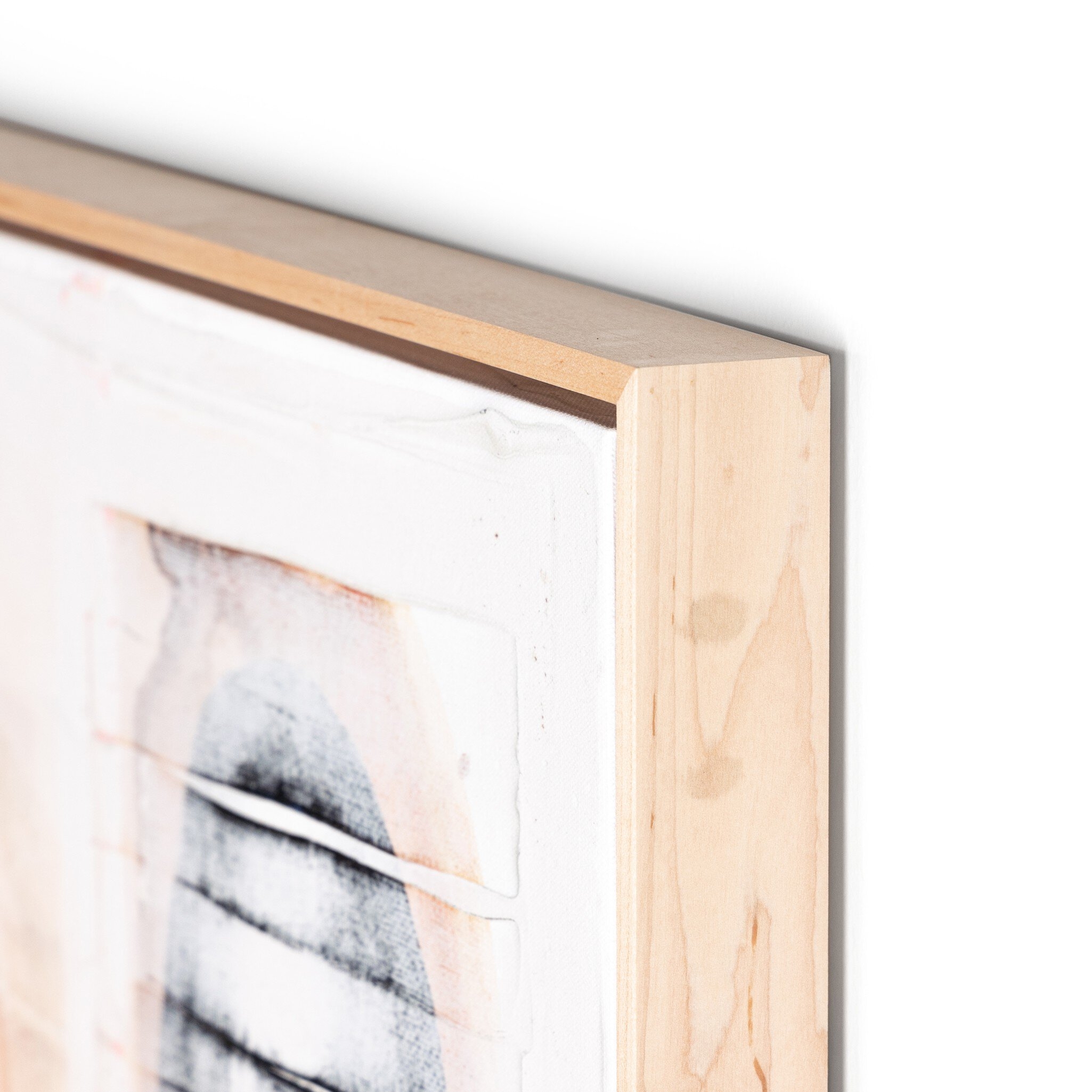 Pacmoon by Blackbird Art Co - Natural Maple Floater - Image 3