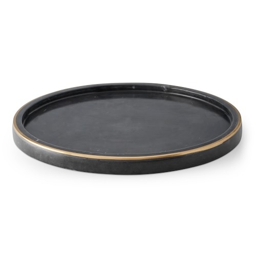 Black Marble and Brass Vanity Tray - Image 0