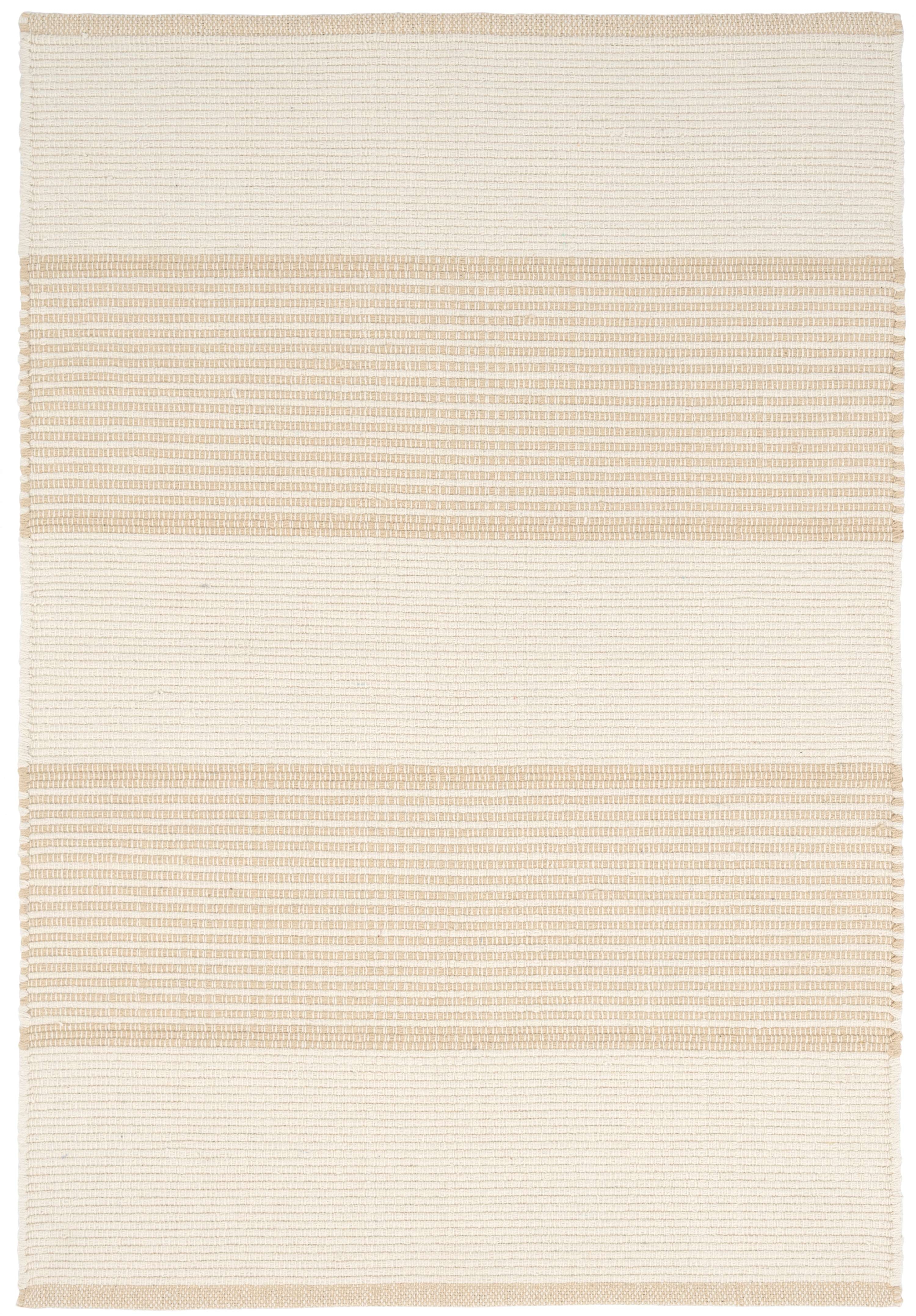 La Mirada Wheat Handwoven Cotton Rug - Image 0