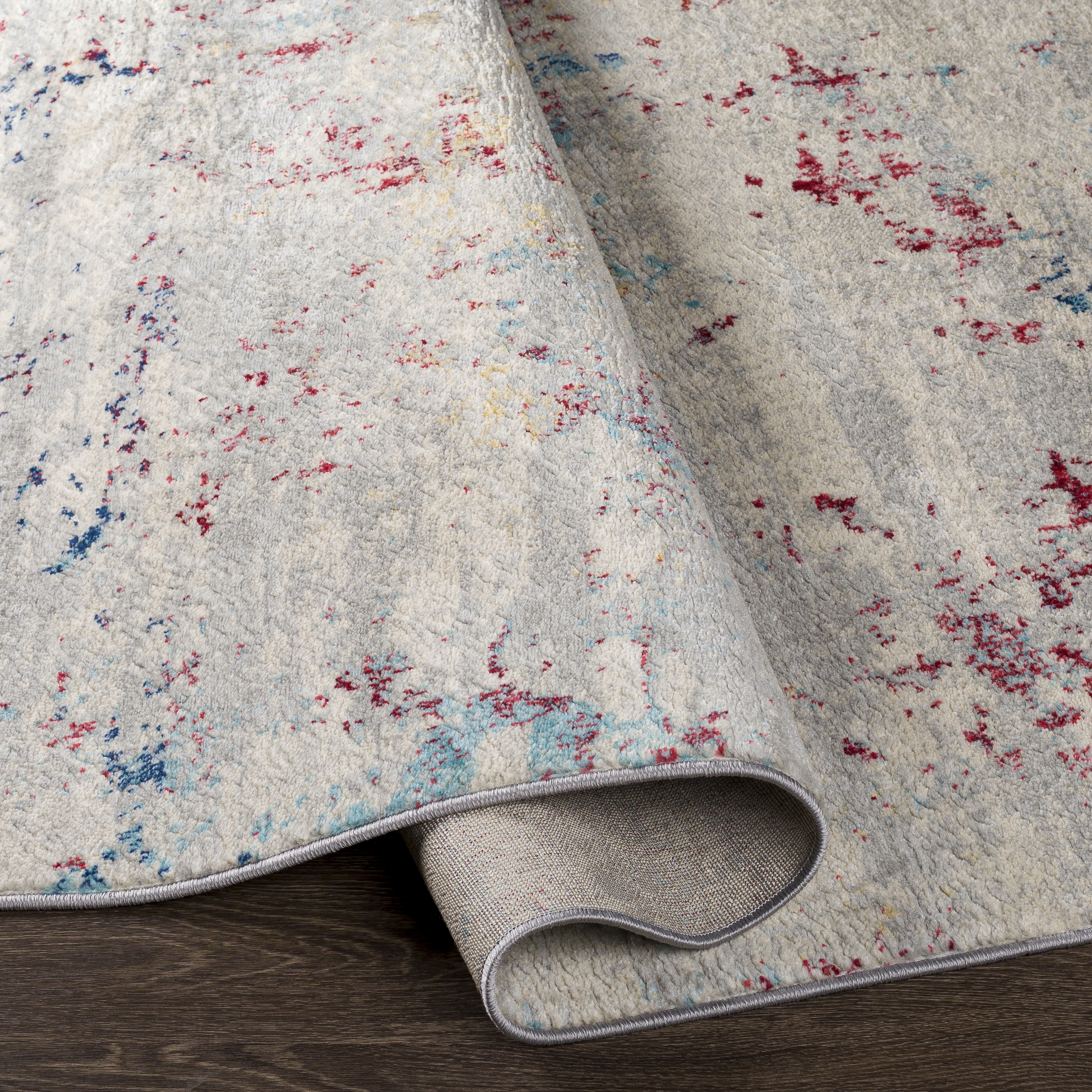 Monaco Beige Indoor 2' x 2'11" Machine Woven Rug - Image 4