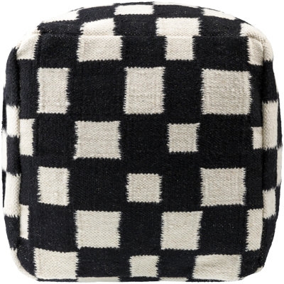 Gwennie 18" Wide Square Pouf Ottoman
