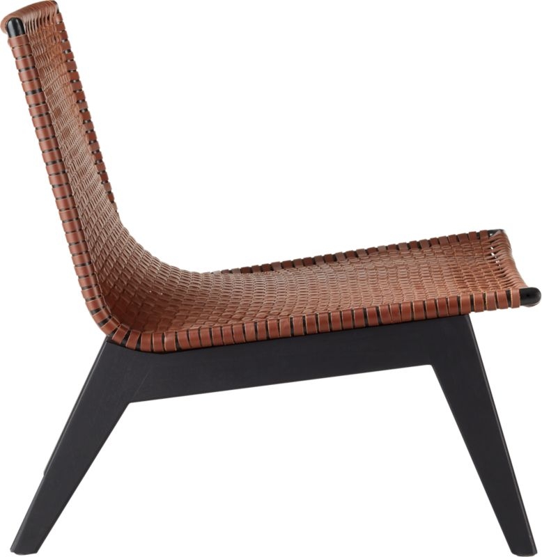 Morada Leather Weave Chair - Image 6