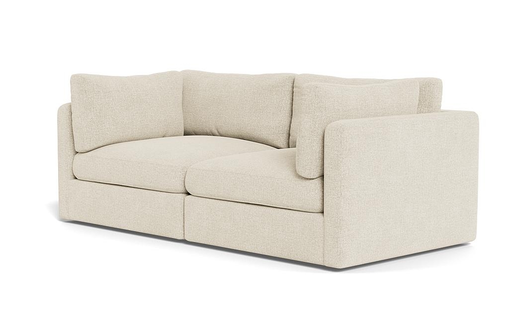 Tatum Modular Fabric Loveseat - Image 2
