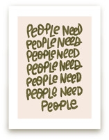 People Need People Limited Edition Fine Art Print 2 - Image 0